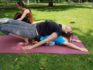 Minyo Yoga Bewegt im Park 2018